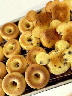 ホットケーキミックスで★焼きドーナツ-レシピのメイン写真