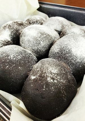 夜混ぜるだけ朝すぐ食べるココアちぎりパン-レシピのメイン写真