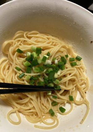 椎茸茶のスパゲティ-レシピのメイン写真