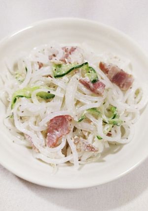 うちの味☆洋風な味付けで♪白い春雨サラダ-レシピのメイン写真