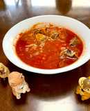オートミールサバ缶トマトカレー