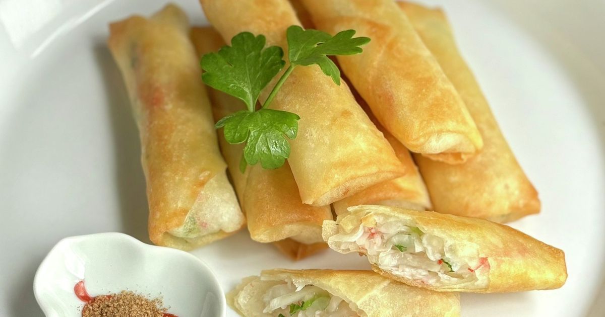 大根とカニカマの春巻き by うにらさん 【クックパッド】 簡単おいしい