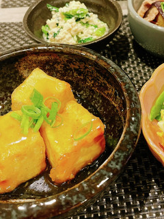 少ない油で簡単 揚げ出し豆腐-レシピのメイン写真