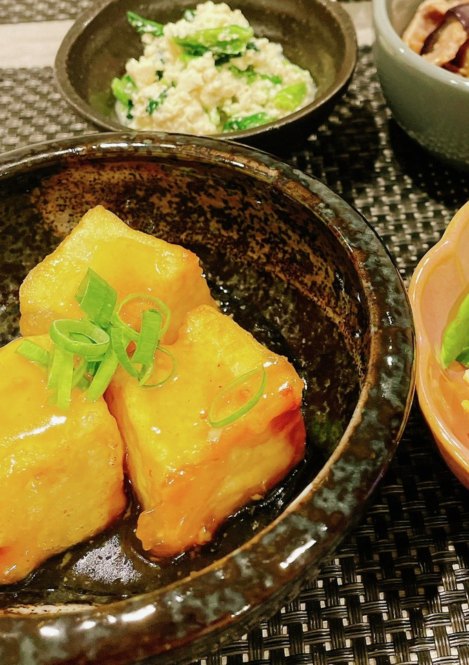 少ない油で簡単　揚げ出し豆腐-レシピのメイン写真