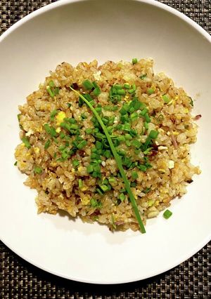 沙茶醬とアサツキの旨味チャーハン-レシピのメイン写真