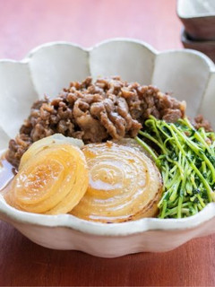 新玉ねぎの牛すき煮-レシピのメイン写真