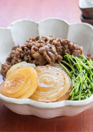 新玉ねぎの牛すき煮-レシピのメイン写真