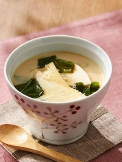 たけのことわかめの茶碗蒸し-レシピのメイン写真
