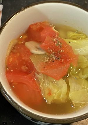 肉なし！たっぷり野菜と春キャベツのポトフ-レシピのメイン写真