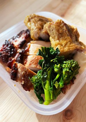お手製☆味噌漬け！柔らか鶏もも漬けお弁当-レシピのメイン写真