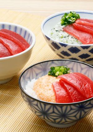 三色とろろまぐろ丼-レシピのメイン写真