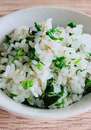 よもぎわかめご飯 春の香り♪-レシピのメイン写真