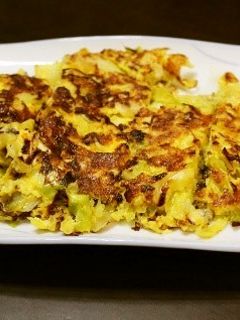 キャベツと卵のお好み焼き風-レシピのメイン写真