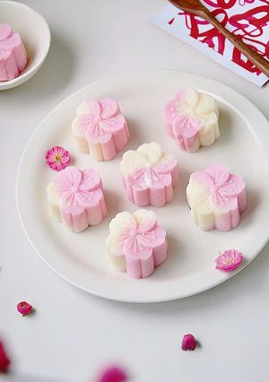 当季節「桜餅風ークッキー」-レシピのメイン写真