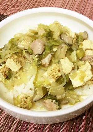 【保育園給食】すき焼き風丼-レシピのメイン写真