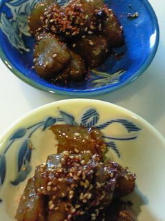 こんにゃく&おかか&ゴマの甘口炒め-レシピのメイン写真