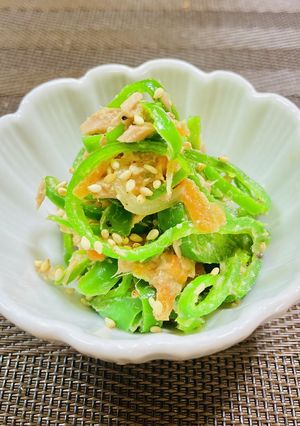 無限【つなピー】ごまマヨ和え-レシピのメイン写真