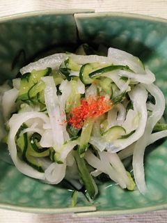 さっぱり ✿大根と きゅうりの 酢の物✿-レシピのメイン写真