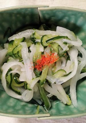 さっぱり ✿大根と きゅうりの 酢の物✿-レシピのメイン写真