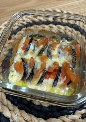 ナスとトマトのチーズ焼き-レシピのメイン写真
