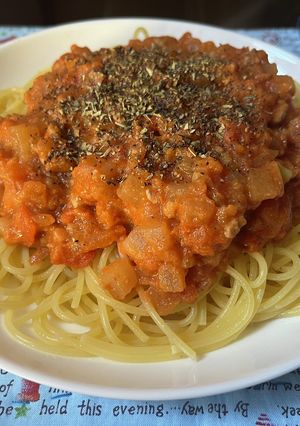 スパゲティ・大根のボロネーゼ-レシピのメイン写真