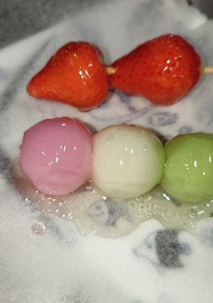 防御力の高い三色だんご-レシピのメイン写真