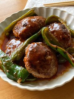 簡単*ケチャップで*煮込まないハンバーグ-レシピのメイン写真