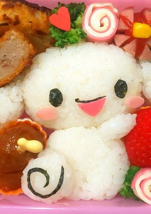 キャラ弁 シナモンロール サンリオ-レシピのメイン写真