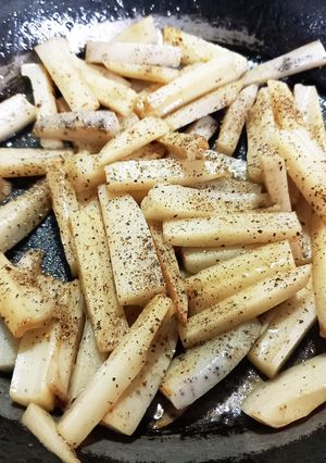 【メモ】レンコンの塩きんぴら-レシピのメイン写真