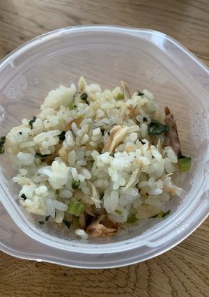 サバと小松菜の混ぜご飯-レシピのメイン写真