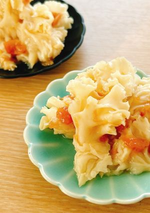 花びら茸のだし梅干和え-レシピのメイン写真