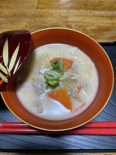 簡単!京風粕汁作ってみた〜めっけ-レシピのメイン写真