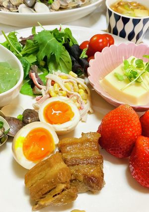 春です。春のご飯ワンプレート夕飯献立-レシピのメイン写真