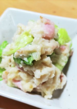 #春キャベツたっぷりホワイトソース和え-レシピのメイン写真