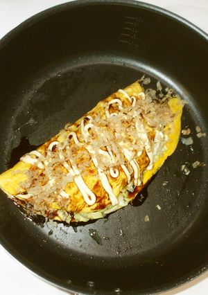 春キャベツとんぺい焼き♪簡単漢方薬膳-レシピのメイン写真