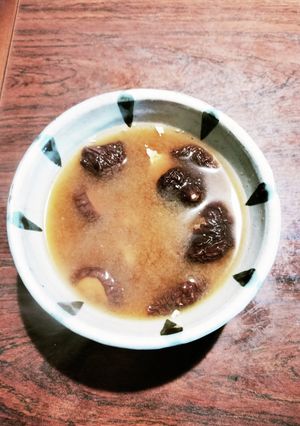 ダブルきのこの減塩味噌汁-レシピのメイン写真