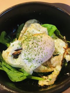 鶏皮活用●「鶏皮エッグ」=鶏皮+目玉焼き-レシピのメイン写真