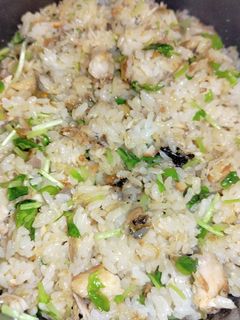 鯖の味醂干しと豆苗の混ぜご飯-レシピのメイン写真