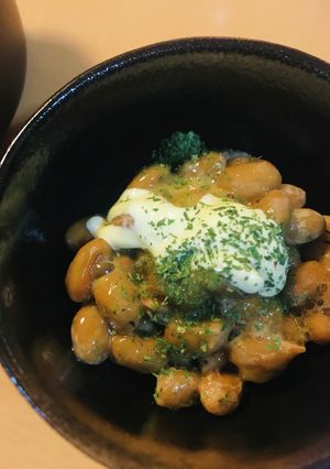 毎日の納豆●からしマヨネーズのトッピング-レシピのメイン写真