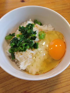 ネギの卵かけご飯-レシピのメイン写真