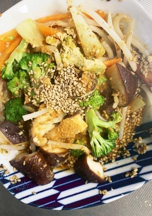 お一人様☆コク旨オイポンナムル風野菜炒め-レシピのメイン写真