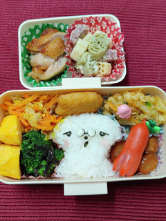 もっち弁当☆クッションぬいぐるみキャラ弁-レシピのメイン写真