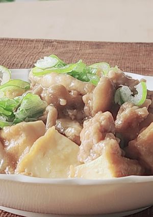 厚揚げそぼろあん☆生姜☆昼食☆簡単レンジ-レシピのメイン写真