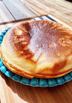 ミキサー１つで簡単ふわふわホットケーキ-レシピのメイン写真