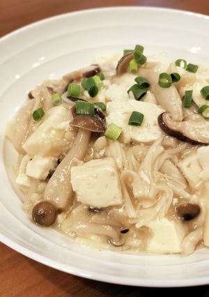豆腐ときのこの旨煮 QC-レシピのメイン写真