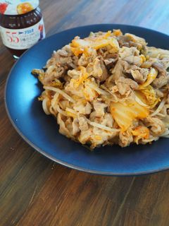 ご飯がすすむ!豚キムチ炒め-レシピのメイン写真
