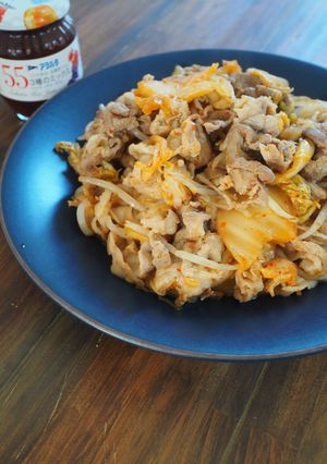ご飯がすすむ！豚キムチ炒め-レシピのメイン写真