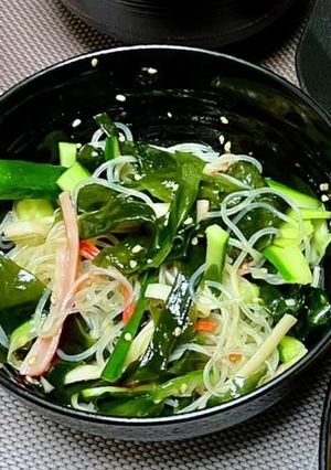 中華春雨ワカメサラダ♪3/22-レシピのメイン写真