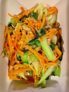 人参と青梗菜のツナ炒め-レシピのメイン写真