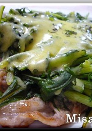 ぶた薄切り肉と野菜のチーズ焼き-レシピのメイン写真